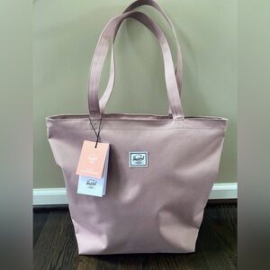 Herschel Supply Co. Mica Tote Bag Ash Pink NWT